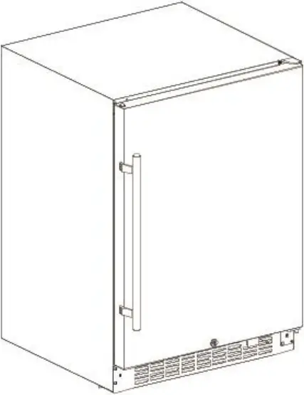 EDGESTAR CBR1501SSOD Outdoor Beverage Refrigerator