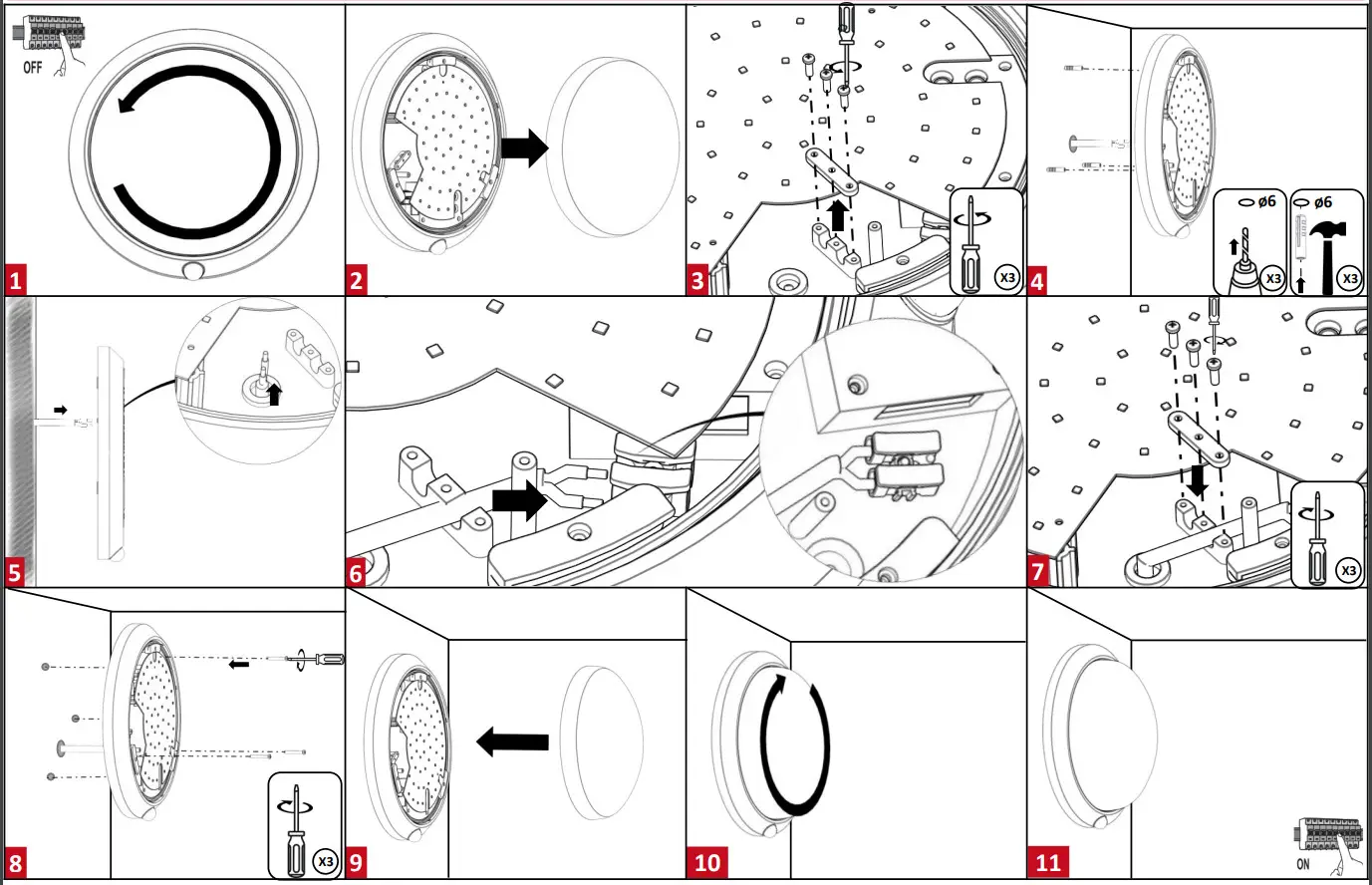 resistex E27 Bl 830251 Residetect Infrared - INSTALLATION