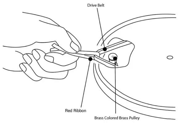 BLUE AURA PG1 Blackline Bluetooth Turntable - Components Features 3