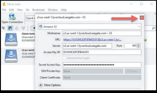 Connect with Cyberduck