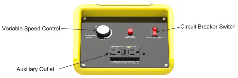 ALORAIR HEPA 550 Air Scrubber with Filter Change - 2