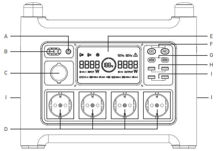 AGFAPHOTO PPS 1200Pro Tragbare Powerstation - AgfaPhoto