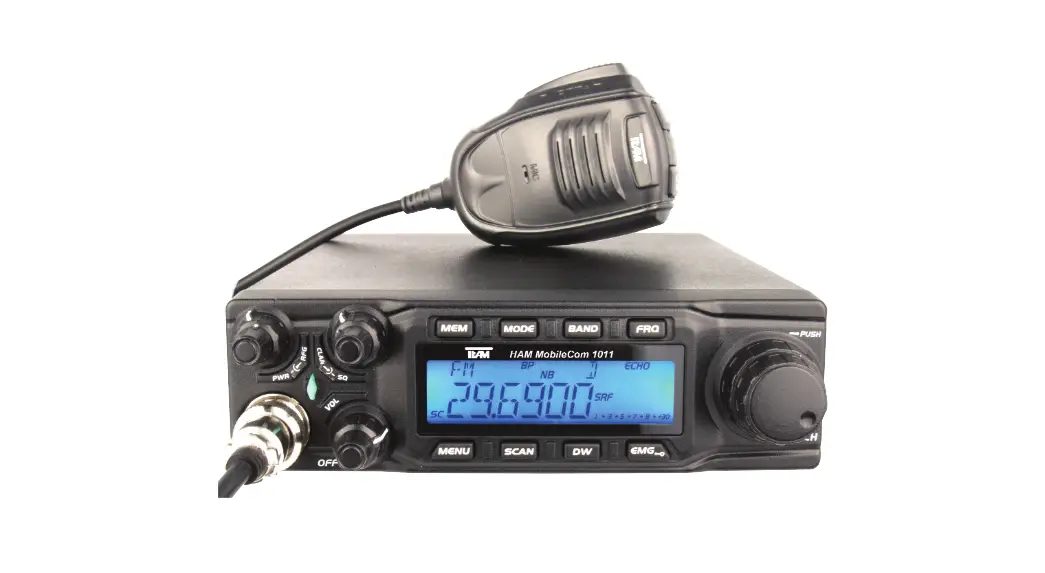 Team Electronic Pr8109 Ham-mobilecom 1011 Cb Radio Instruction Manual Team Electronic Pr8109 Ham-mobilecom 1011 Cb Radio Instruction Manual