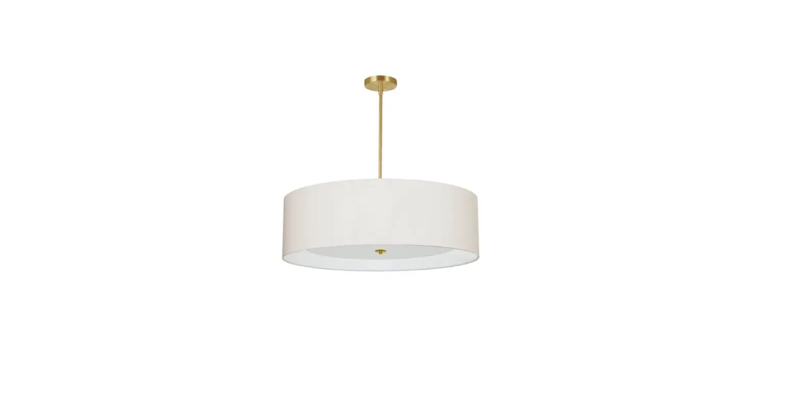 Dainolite Hel-304p 4-light Cream Modern/contemporary Drum Pendant Light Installation Guide Dainolite Hel-304p 4-light Cream Modern/contemporary Drum Pendant Light Installation Guide