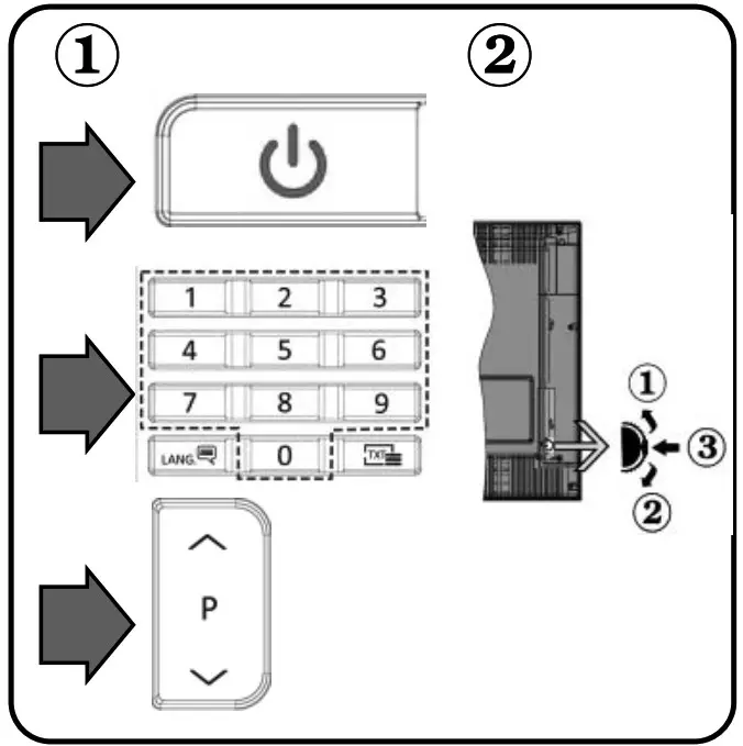 Lenco LED-2423BK 24 Inch LED Television with 12V Car Adapter - 4