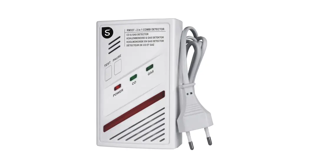 Smartwares 2 In 1 Combi Carbon Monoxide, Gas Detector Instruction Manual