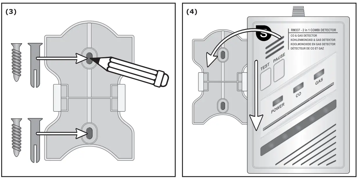smartwares 2 in 1 Combi Carbon Monoxide, Gas Detector - fig 5
