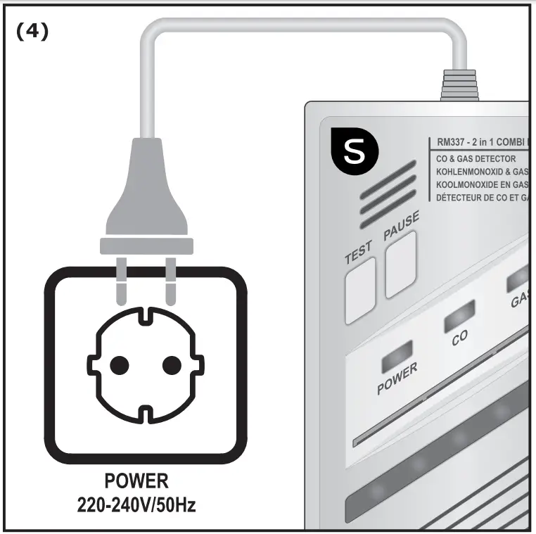 smartwares 2 in 1 Combi Carbon Monoxide, Gas Detector - fig 6