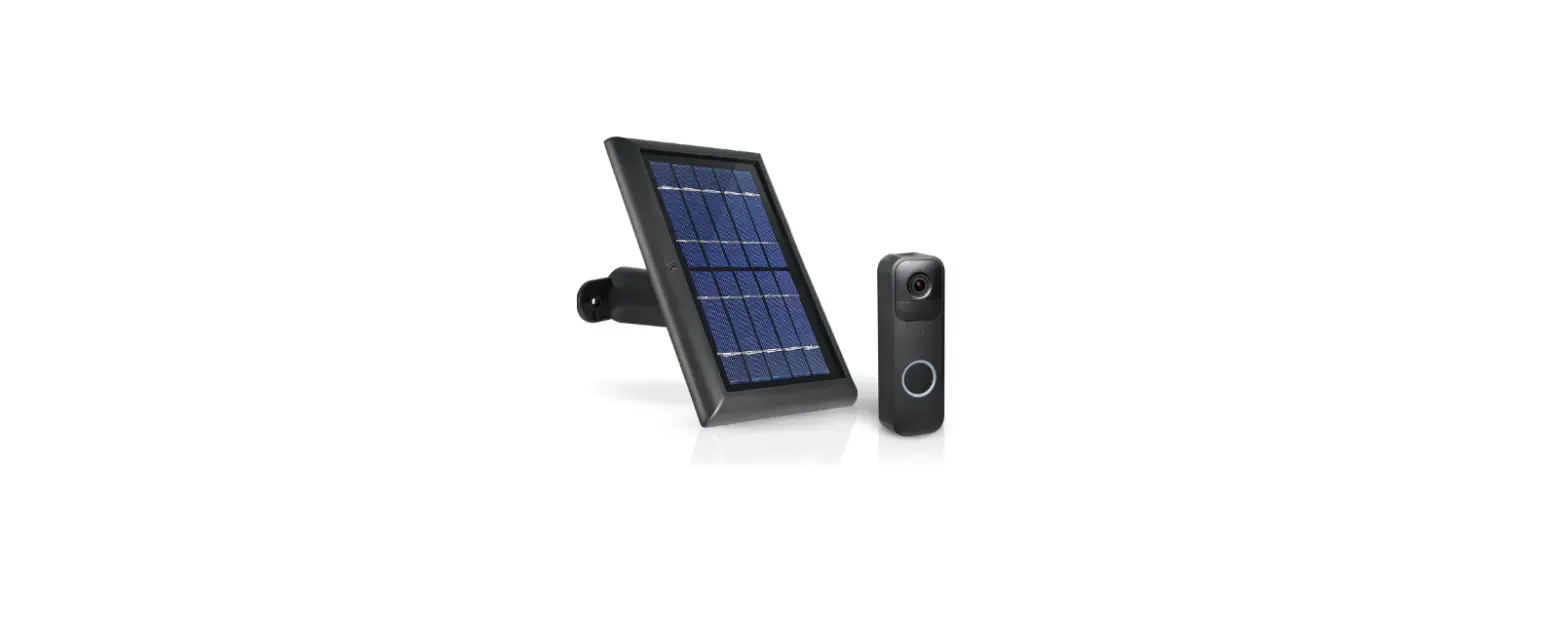 Wasserstein Xt2 Solar Panel For Blink Video Doorbell User Manual