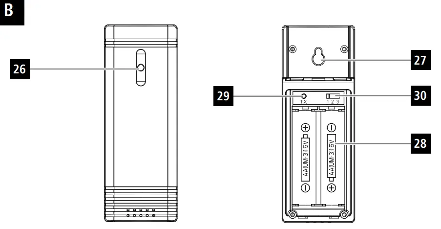 hama 00186312 Weather Station Color Edge - figure 2