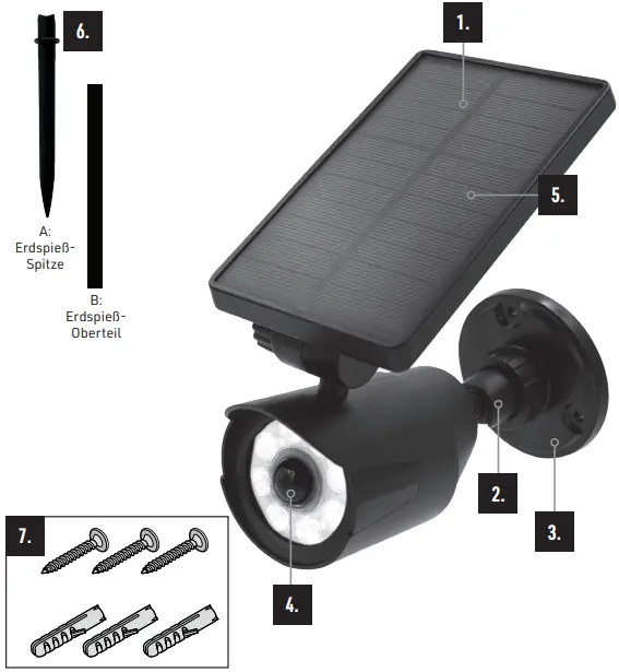 MEDIASHOP M34403 Panta Safe Light Solar LED Light-FIG2