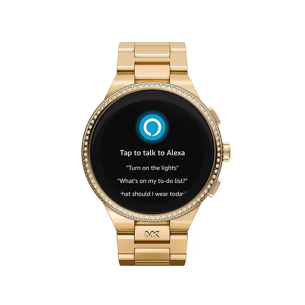 Michael Kors Dw13m2 Camille Gold-tone Stainless Steel Smartwatch User Manual