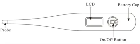 Lorelli-1025001-Digital-Thermometer-FIG1