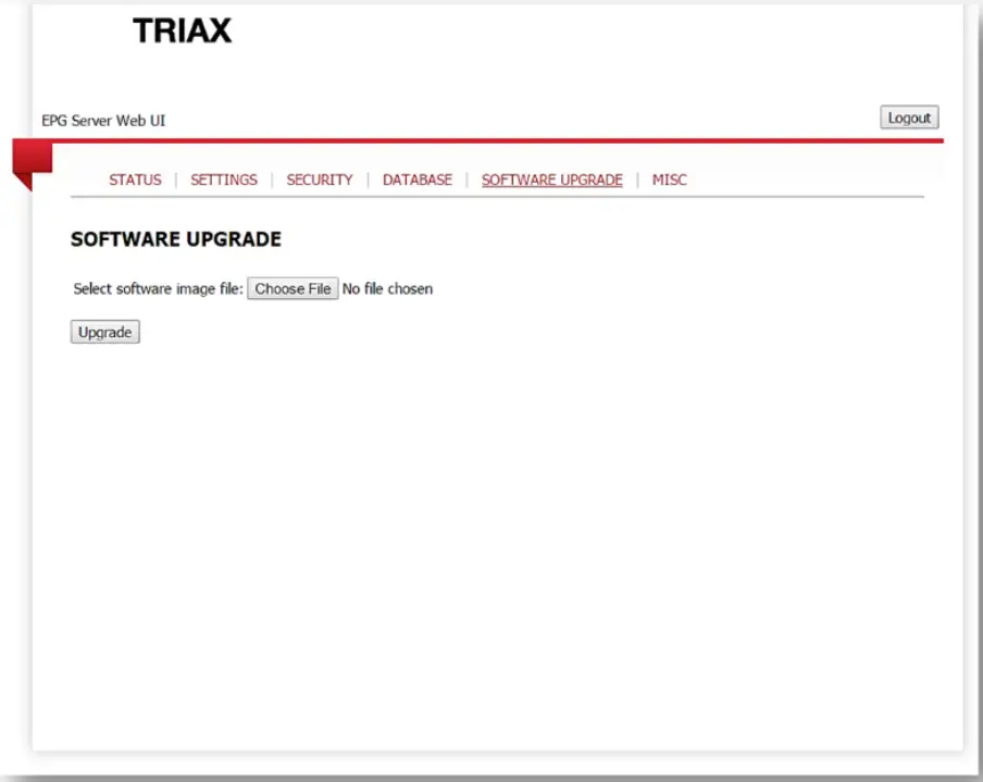 TRIAX 492095 IPTV EPG Server - fig 7