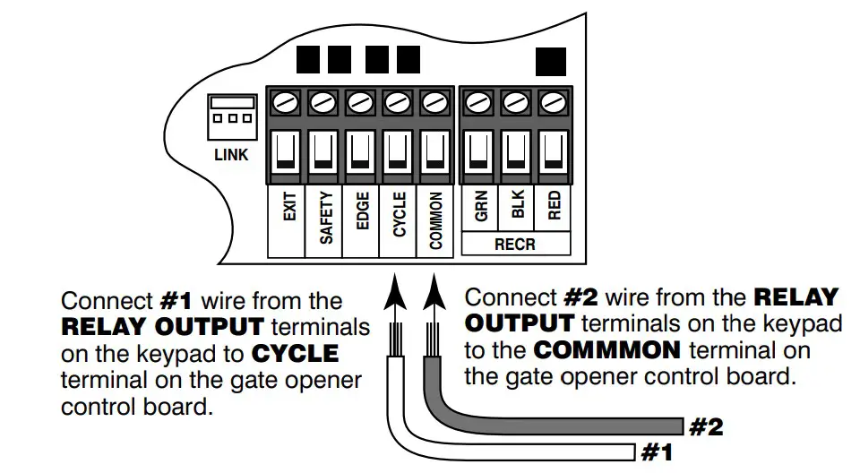 Mighty Mule FM136 Wireless Gate Entry Intercom - Connections2