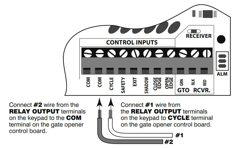Mighty Mule FM136 Wireless Gate Entry Intercom - Connections4