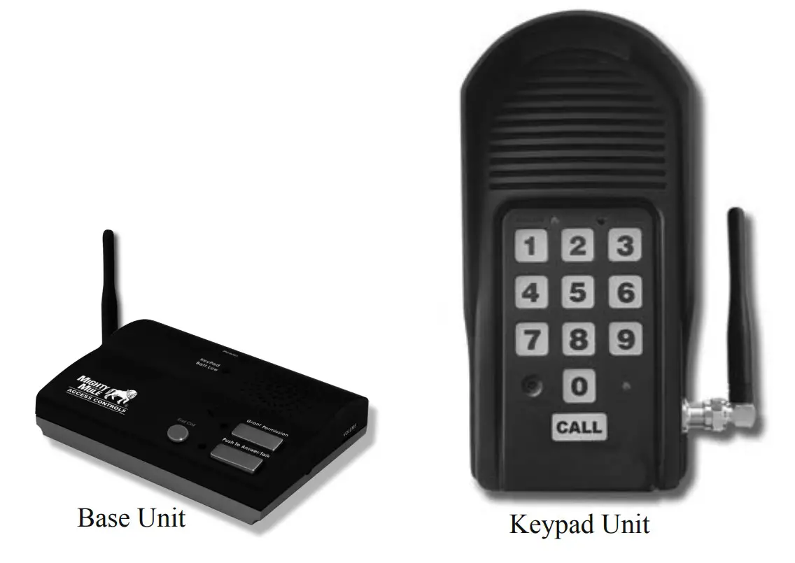 Mighty Mule FM136 Wireless Gate Entry Intercom