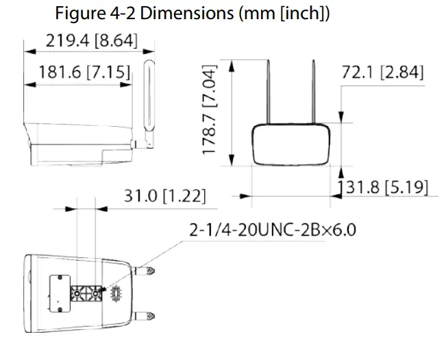 dahua HFW3441DG Bullet Network Camera - Fig 5