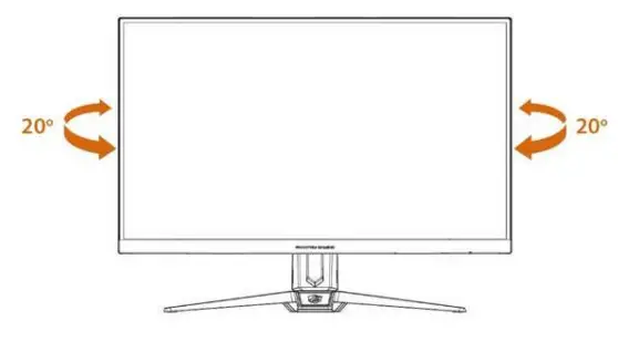 Adjusting the Viewing Angle