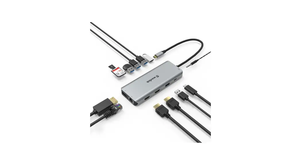 Wavlink Wl-umd501 Docking Station13 In 1 Multiport Usb C Adapter User Guide