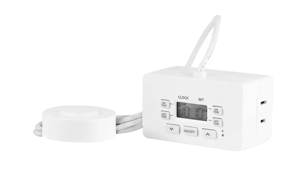 Utrapro 50021 Plug In Dual Outlet Digital Timer With Tethered Button User Guide Utrapro 50021 Plug In Dual Outlet Digital Timer With Tethered Button User Guide
