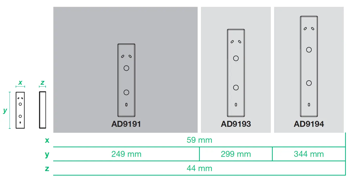 Comelit-AD9191-Adam-Series-Surface-mounted-Housings-2