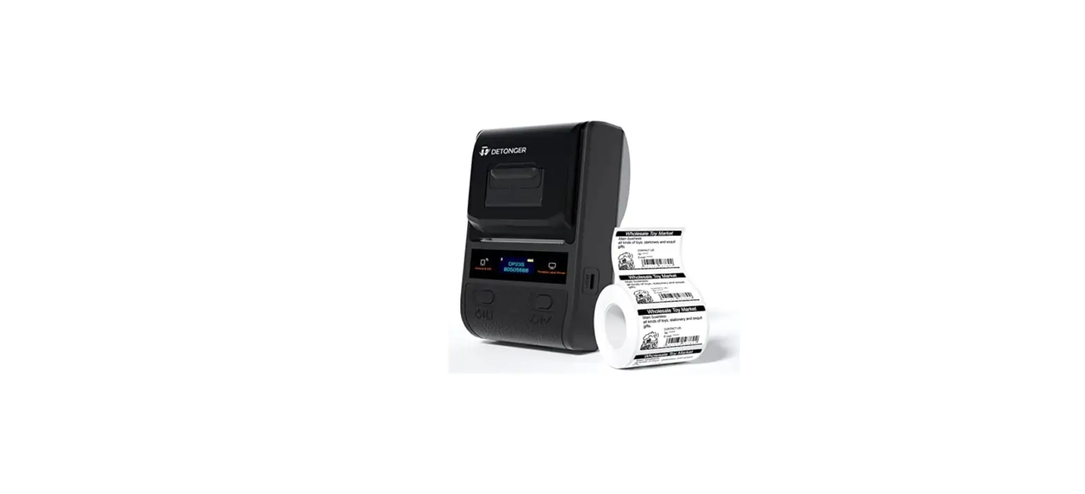 Detonger P1 2 Inch Portable Thermal Label Printer User Manual Detonger P1 2 Inch Portable Thermal Label Printer User Manual