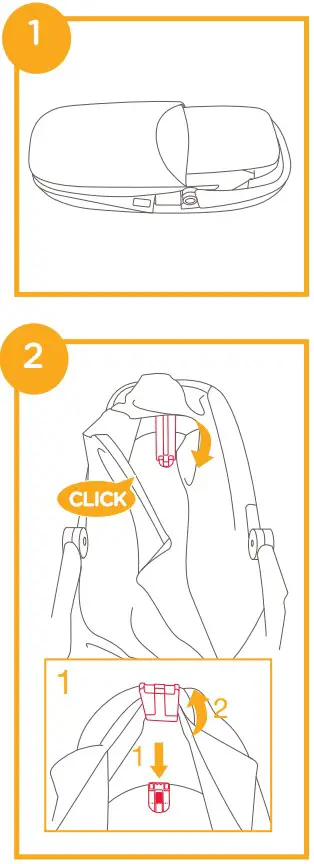 joie Signature Ramble XL Carry Cot - Figure 1