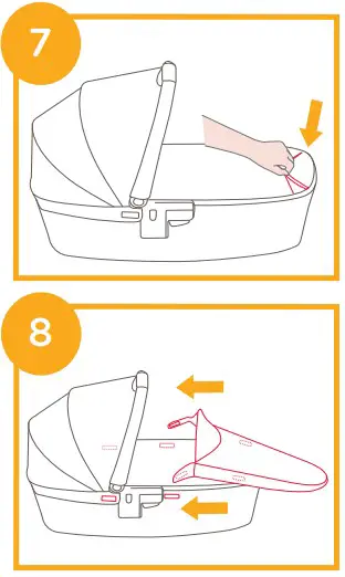 joie Signature Ramble XL Carry Cot - Figure 4