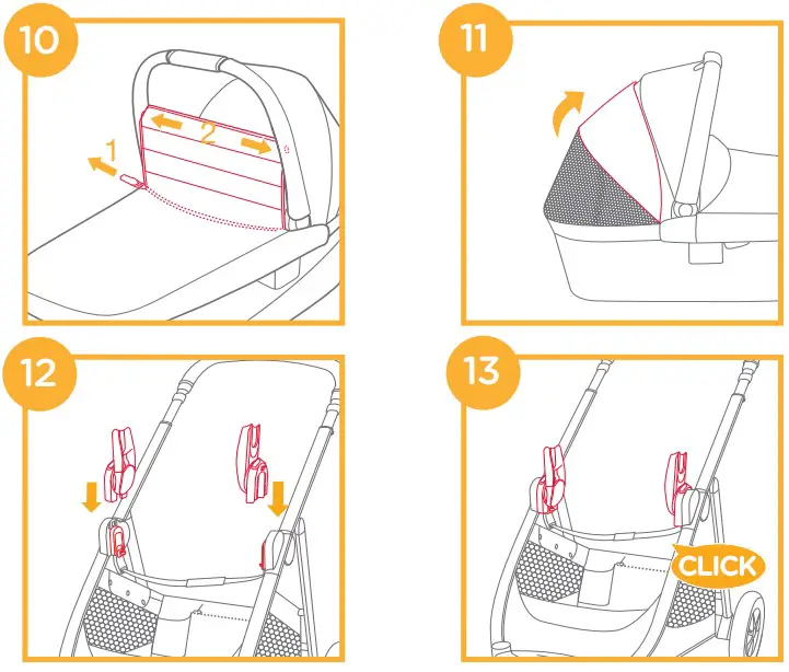 joie Signature Ramble XL Carry Cot - Figure 6