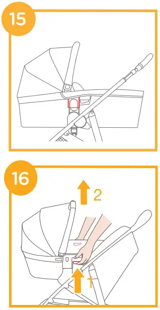 joie Signature Ramble XL Carry Cot - Figure 8