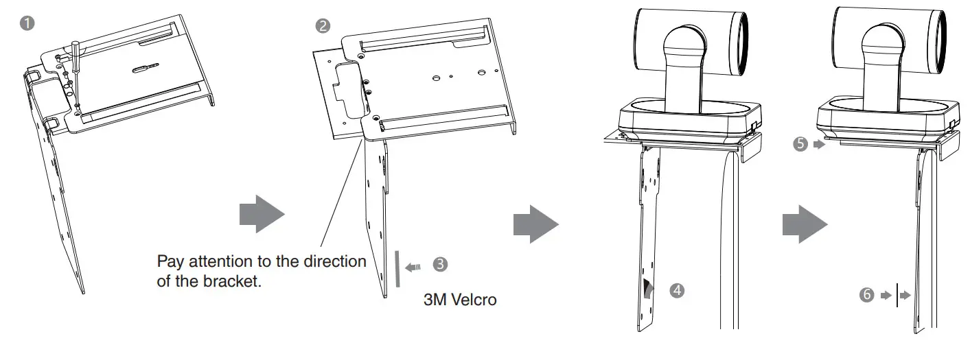 Yealink UVC84 Video Conferencing Camera - display