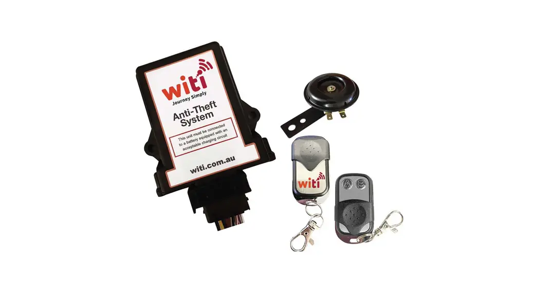Witi 616748 Anti-theft System Installation Guide