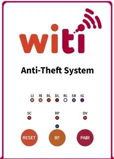 witi 616748 Anti-Theft System - left indicator