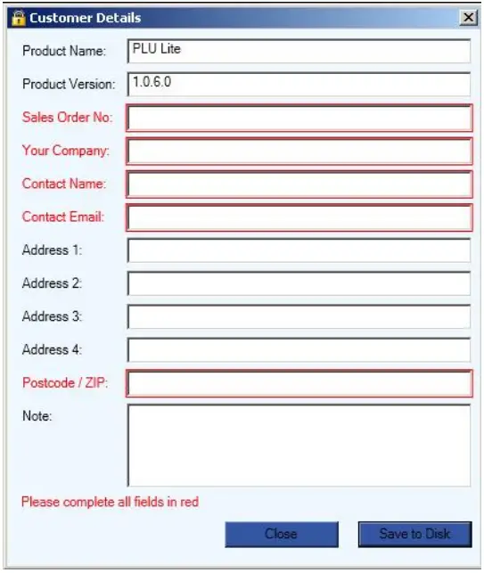 Avery Weigh Tronix ZK830 PLU Lite High Resolution Digital Checkweigher - Licensing2