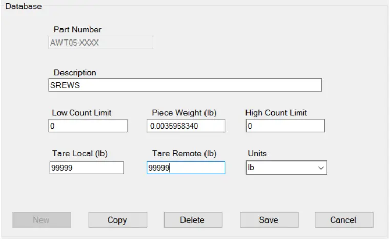 Avery Weigh Tronix ZK830 PLU Lite High Resolution Digital Checkweigher - PLU number