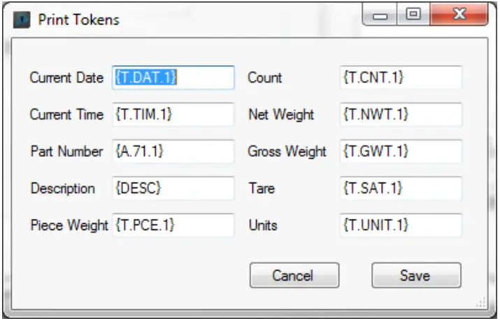Avery Weigh Tronix ZK830 PLU Lite High Resolution Digital Checkweigher - Print Tokens