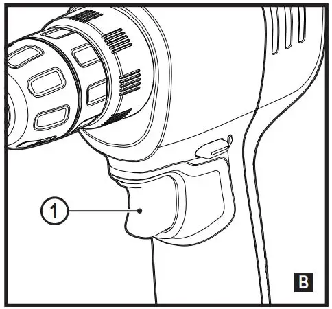 BLACK DECKER REVDD12C 12V 1.5Ah Cordless Drill Driver - Figure B