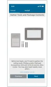 FIG 4 Gather Tools and Package Contents