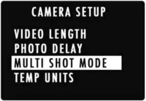 FIG 14 Multi Shot Mode