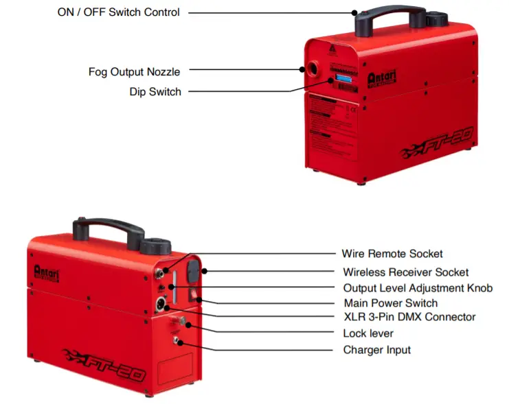 Antari FT-20X Fire Training Fog Machine -figure 4