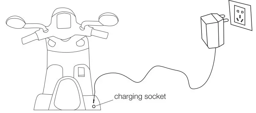 Kmart TR0903 6 Volt Scotter User Manual - Charging The Vehicle
