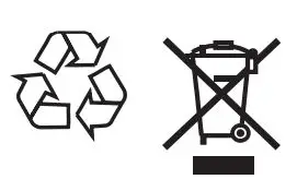 Kmart TR0903 6 Volt Scotter User Manual - Recycle & Disposal icon