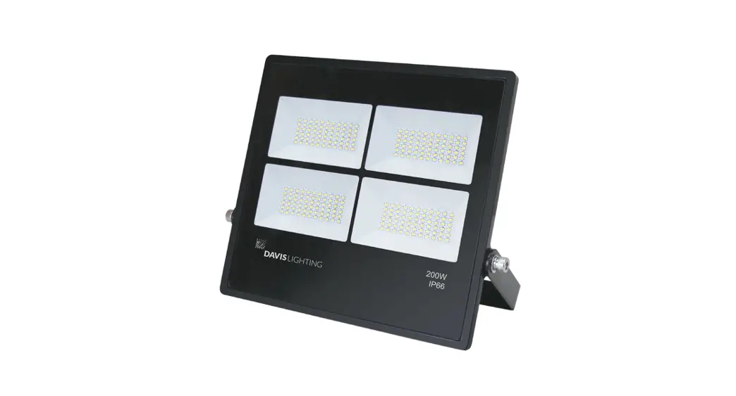 Davis Lighting Floryn Fle Series 100w Led Floodlight Instruction Manual