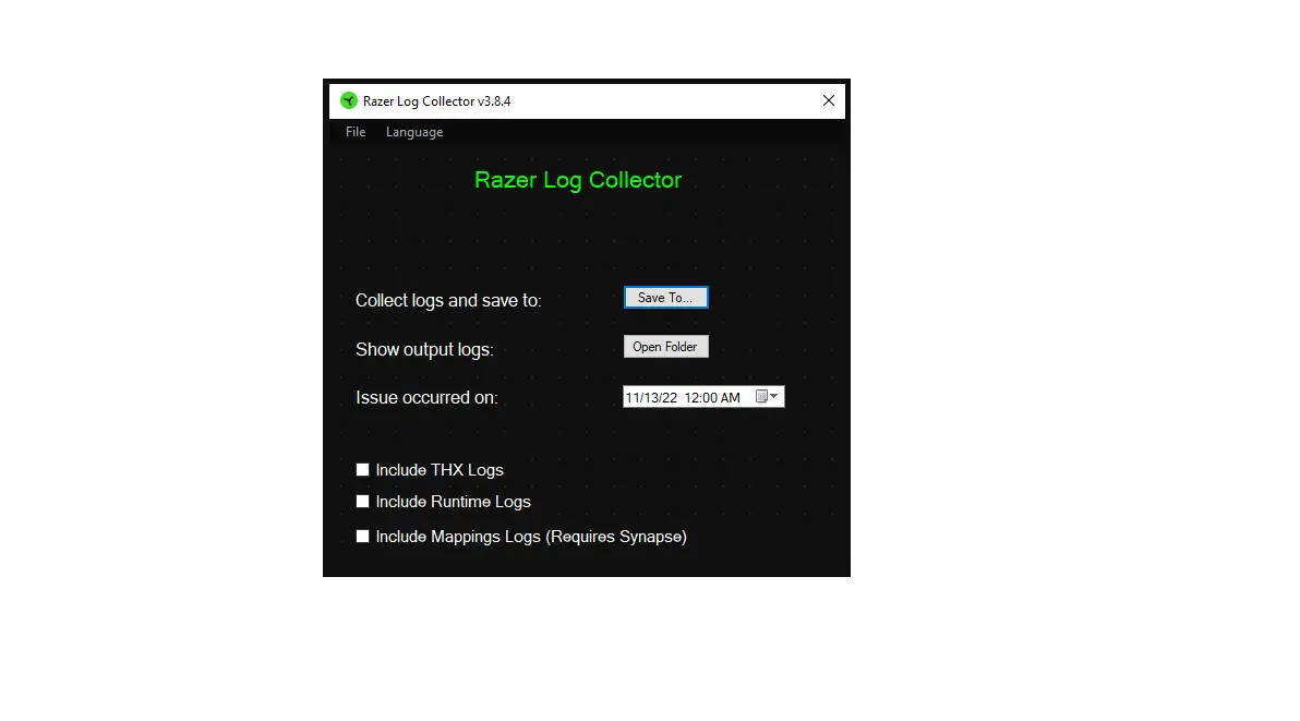 How To Collect Synapse 2 Logs From A Pc