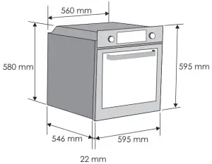 CANDY FCT855NXL1 Oven - power supply 1
