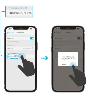 Srhythm NC75 Pro Noise Cancelling Headphone - fig