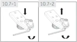 Fine tuning of the doors-B