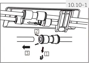 Removing and installing the doors
