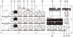 FIG 4 Front panel functions